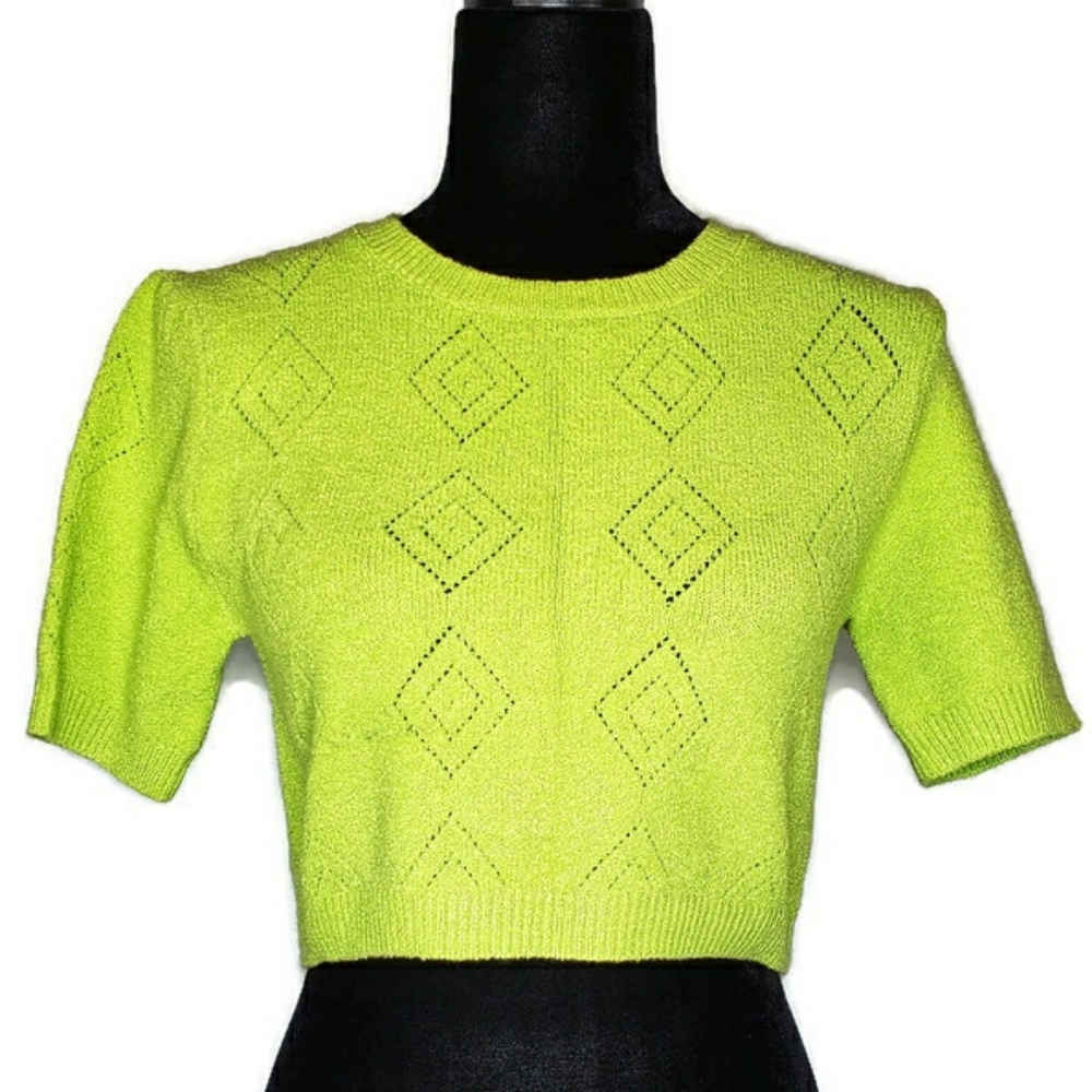 Victoria's Secret Moda Int'l cut-off top, Size L